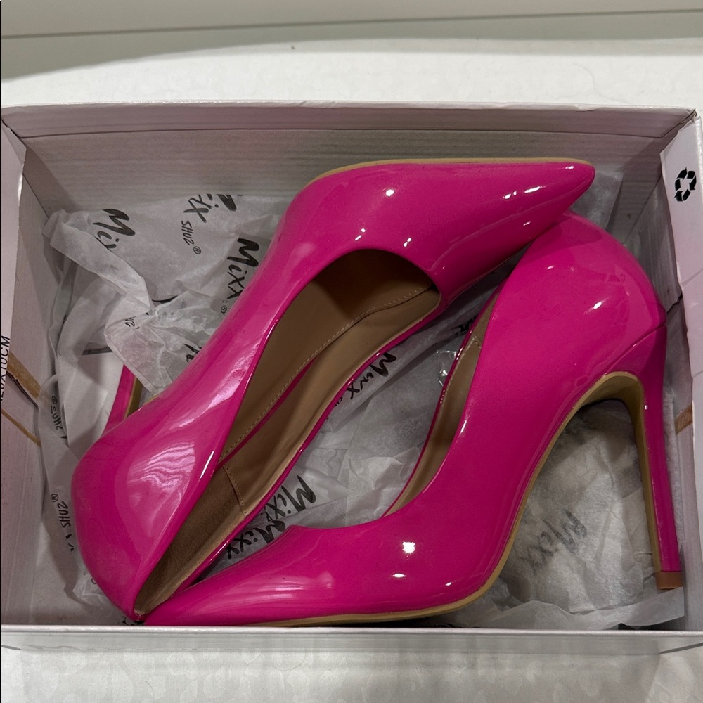 Mix No. 6 Hot Pink Stiletto Heels